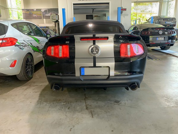 76mm Duplex Abgasanlage für Shelby GT500 5.4 V8